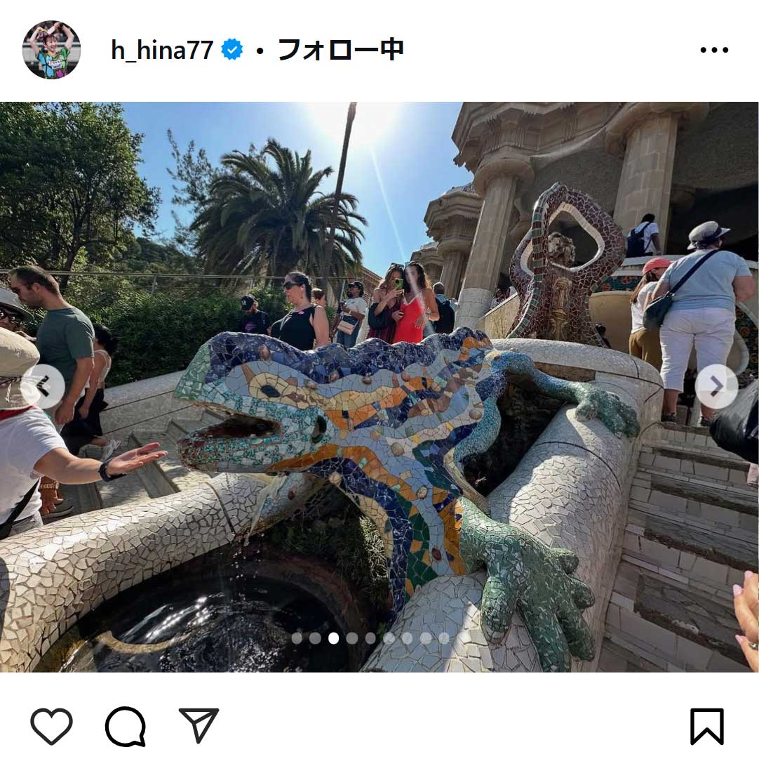早田ひなのインスタグラムから