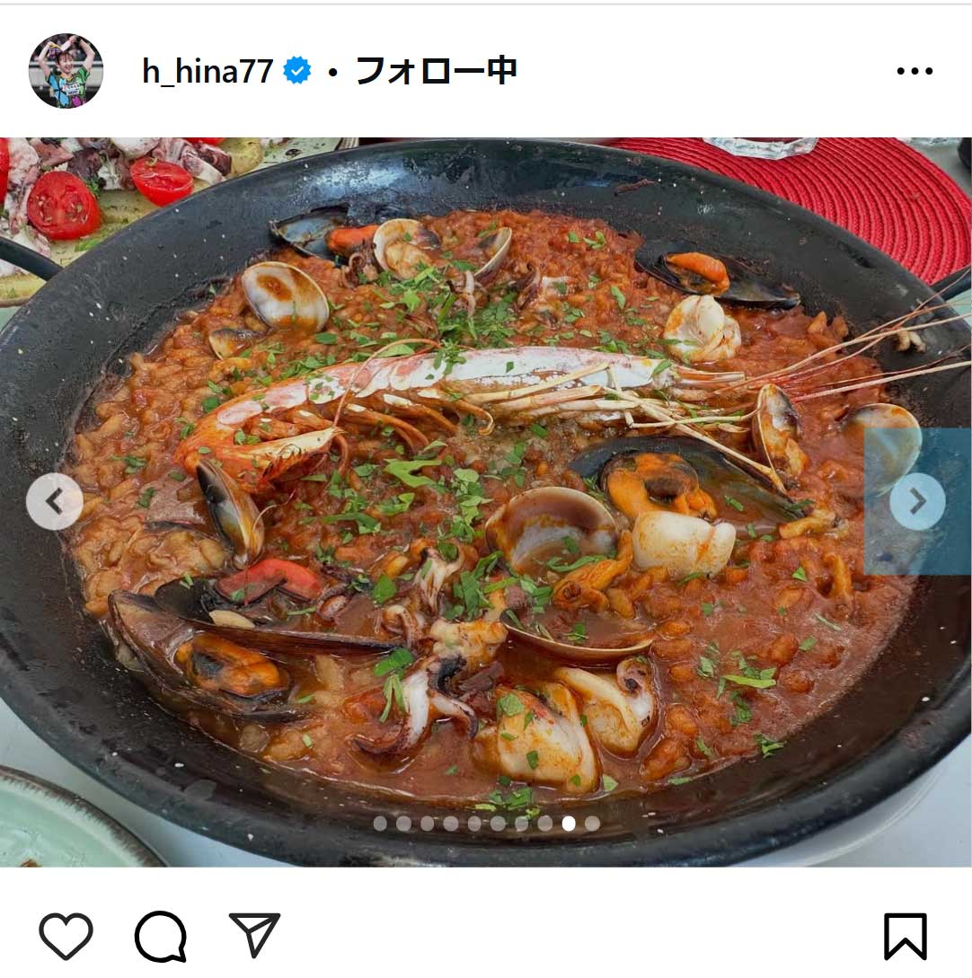 早田ひなのインスタグラムから