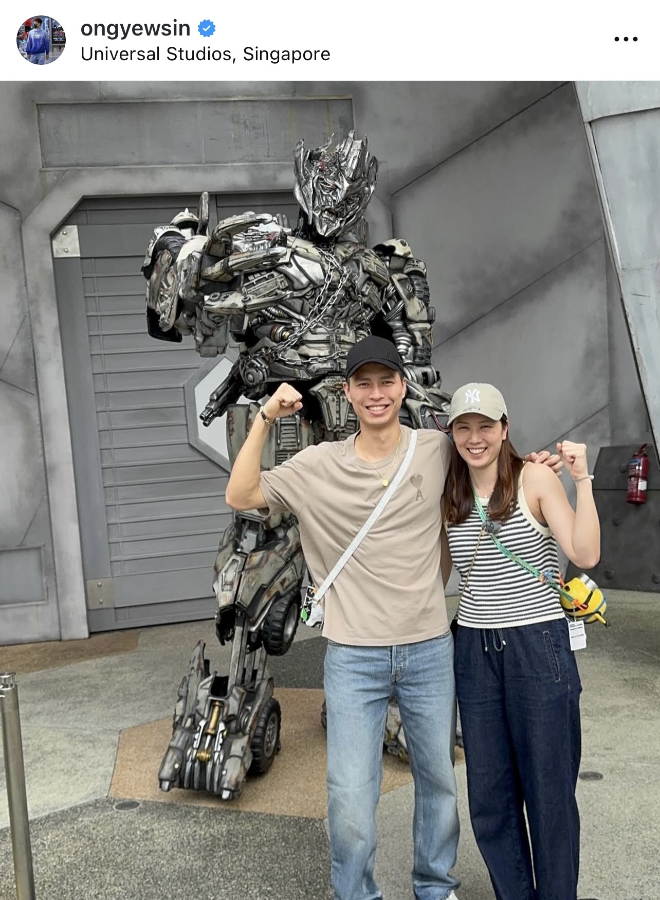 オン・ユーシンのインスタグラムから