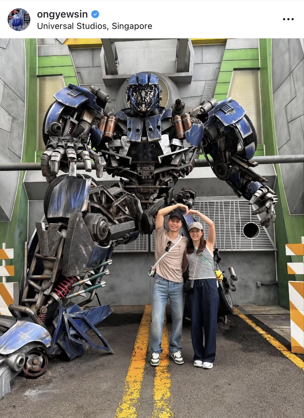 オン・ユーシンのインスタグラムから