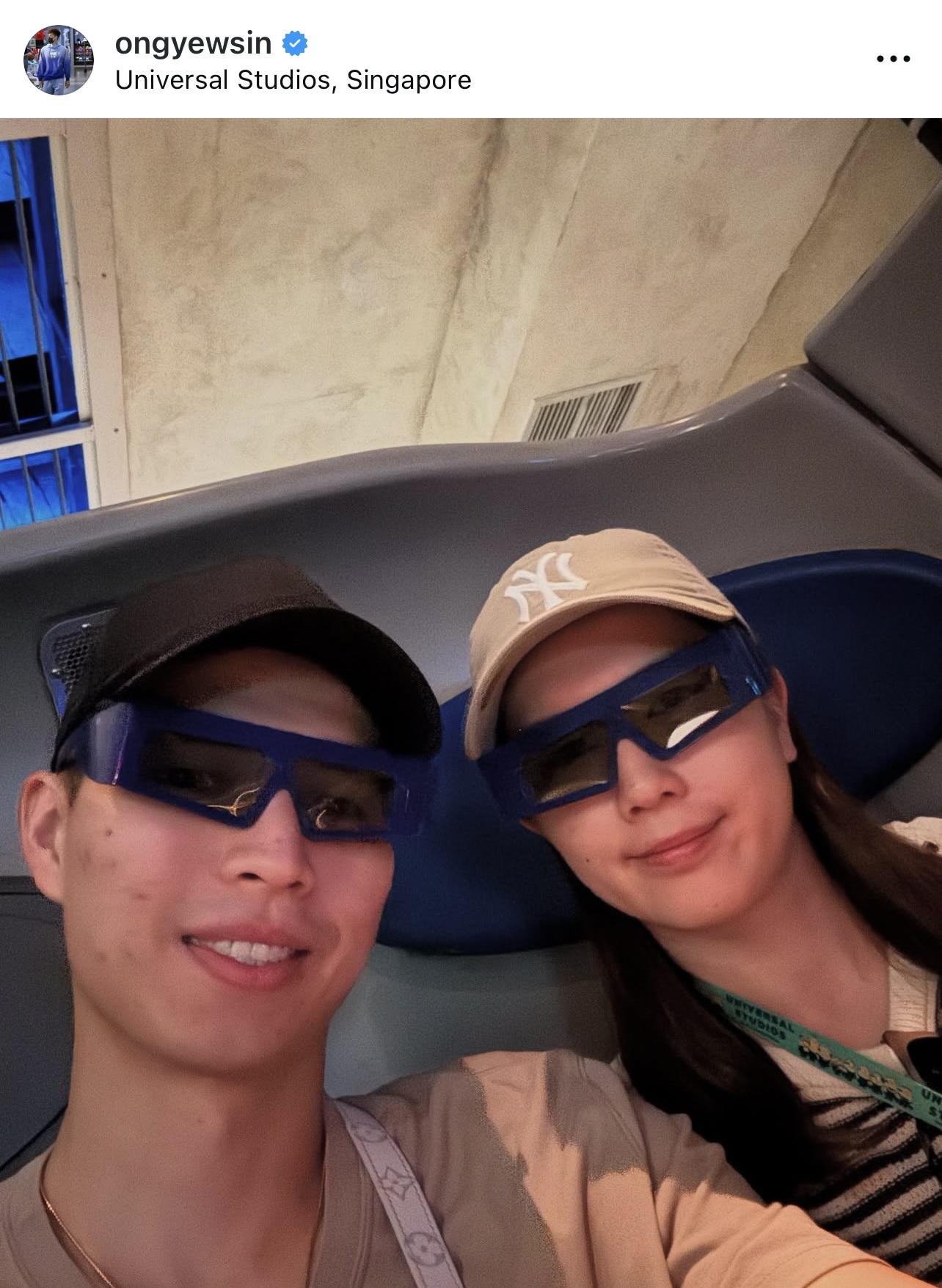 オン・ユーシンのインスタグラムから
