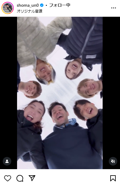 宇野昌磨さんのインスタグラムから