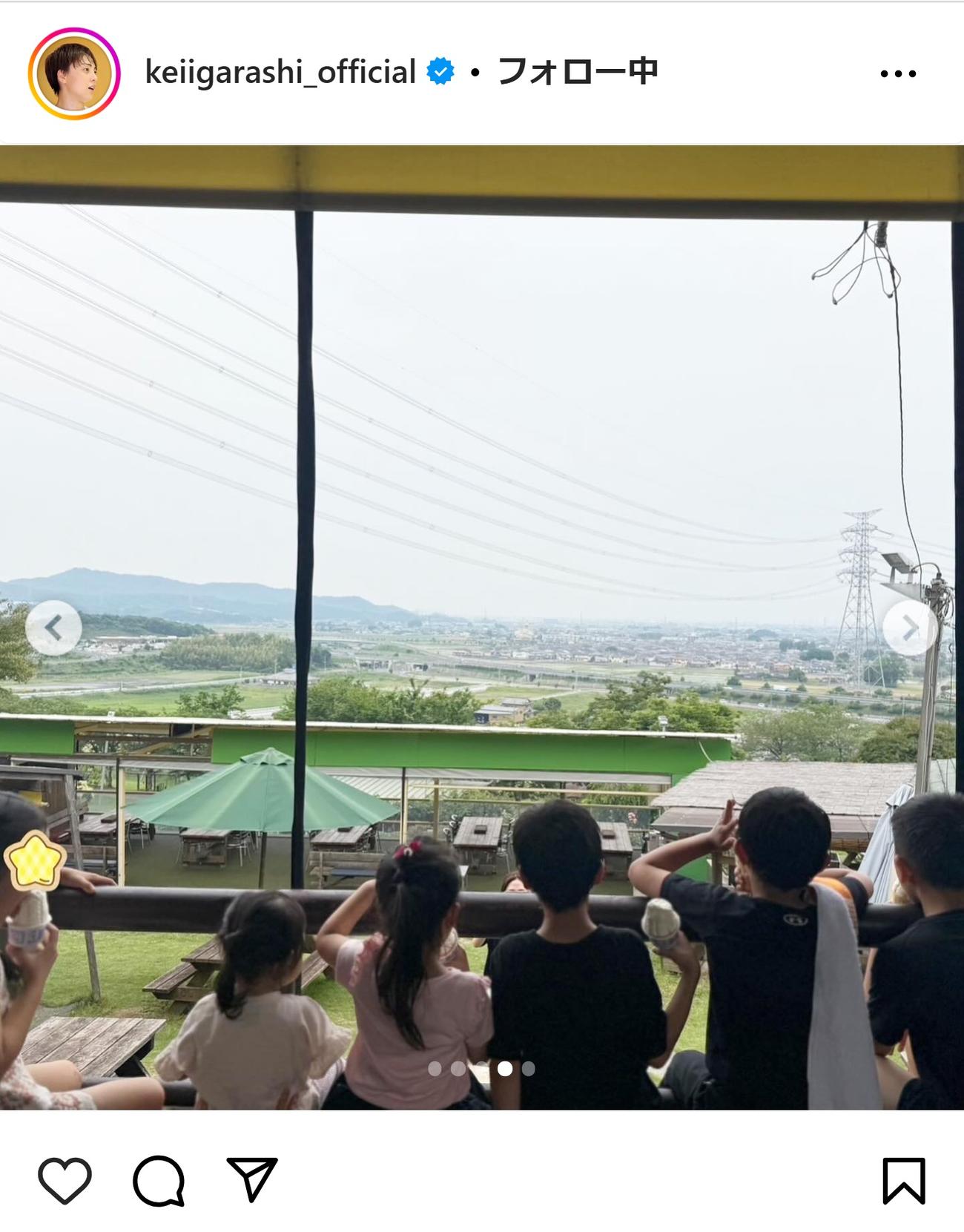 五十嵐圭のインスタグラムから
