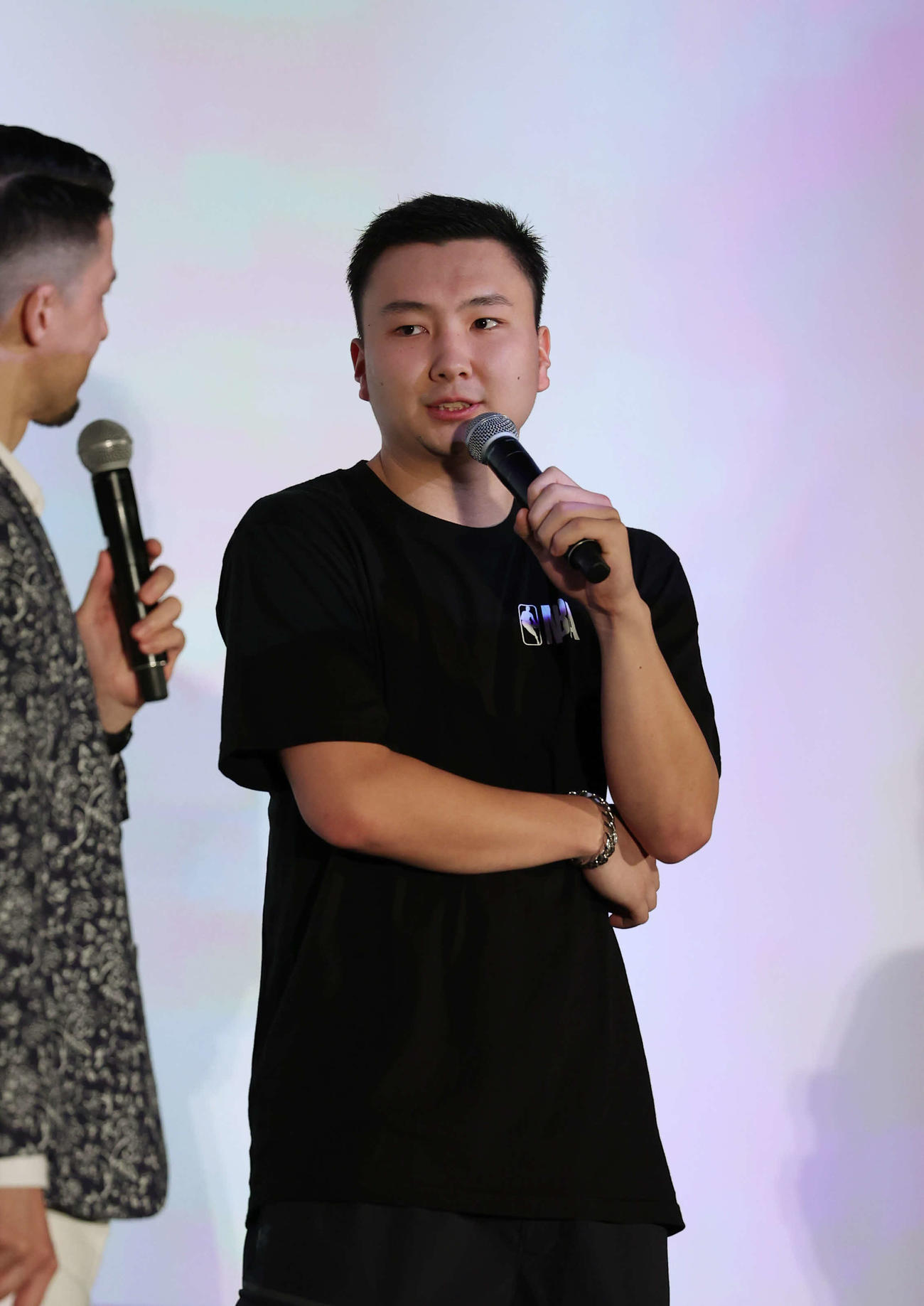 12日　NBAファイナルパブリックビューイングin東京にスペシャルゲストとして登壇した富永啓生
