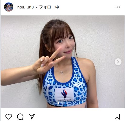 衣笠乃愛のインスタグラムから