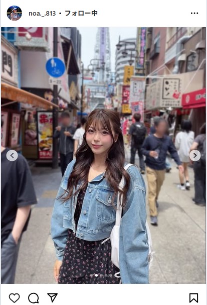 衣笠乃愛のインスタグラムから