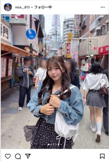 衣笠乃愛のインスタグラムから