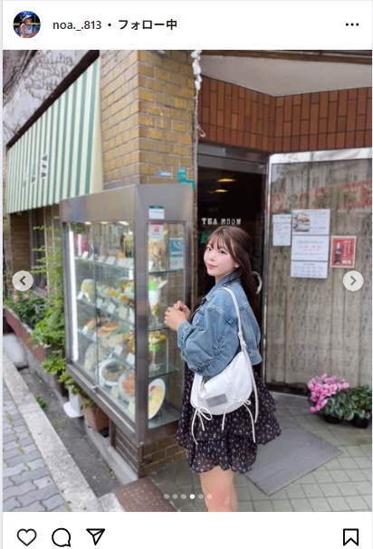 衣笠乃愛のインスタグラムから