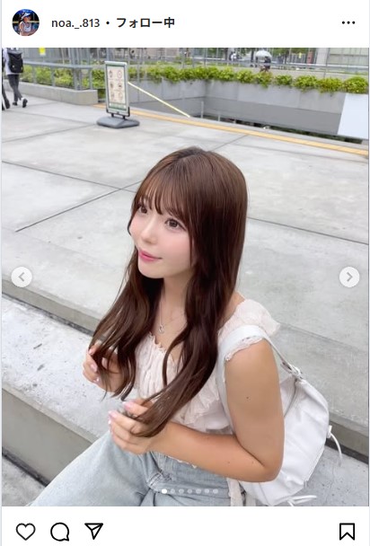 衣笠乃愛のインスタグラムから