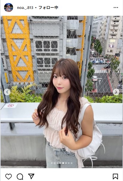 衣笠乃愛のインスタグラムから