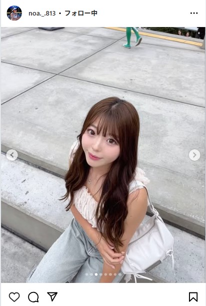 衣笠乃愛のインスタグラムから
