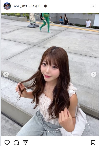 衣笠乃愛のインスタグラムから