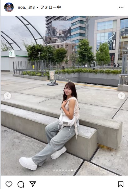 衣笠乃愛のインスタグラムから
