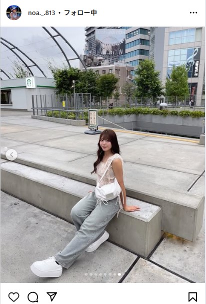 衣笠乃愛のインスタグラムから