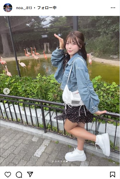 衣笠乃愛のインスタグラムから