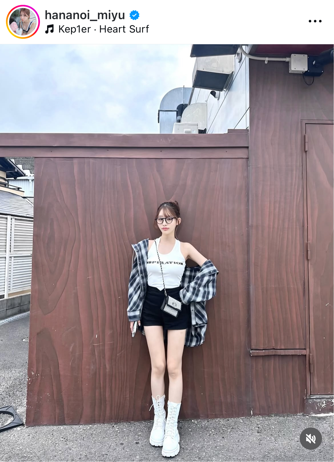 花乃衣美優のインスタグラムから