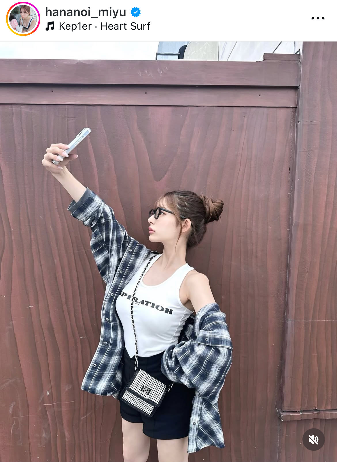 花乃衣美優のインスタグラムから