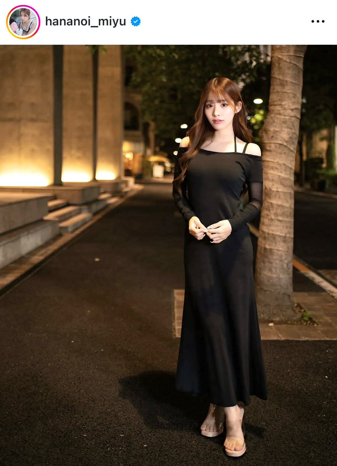 花乃衣美優のインスタグラムから