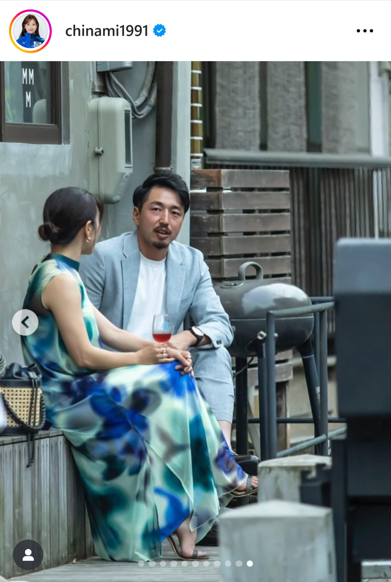吉田知那美のインスタグラムから