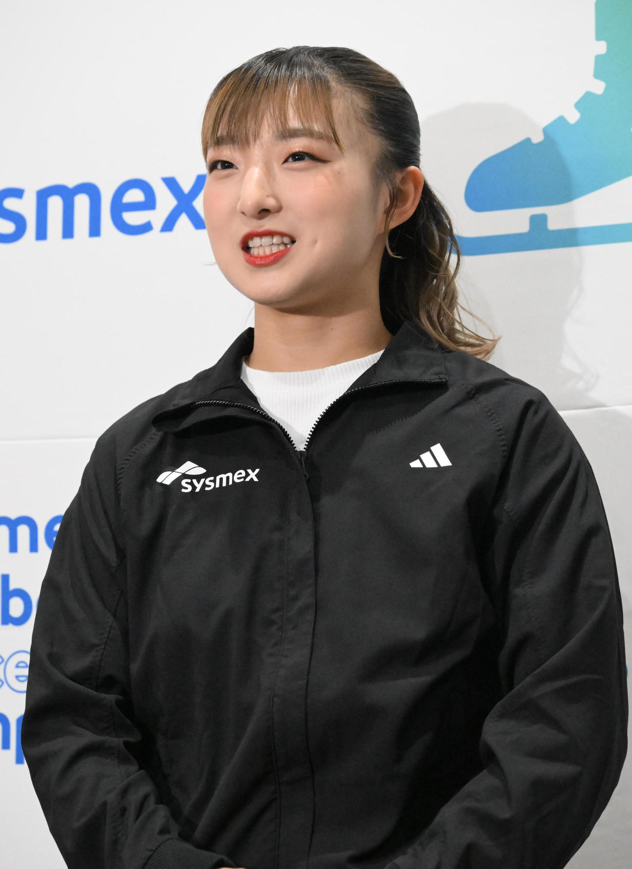 来季限りでの現役引退を表明した坂本花織（撮影・石井愛子）