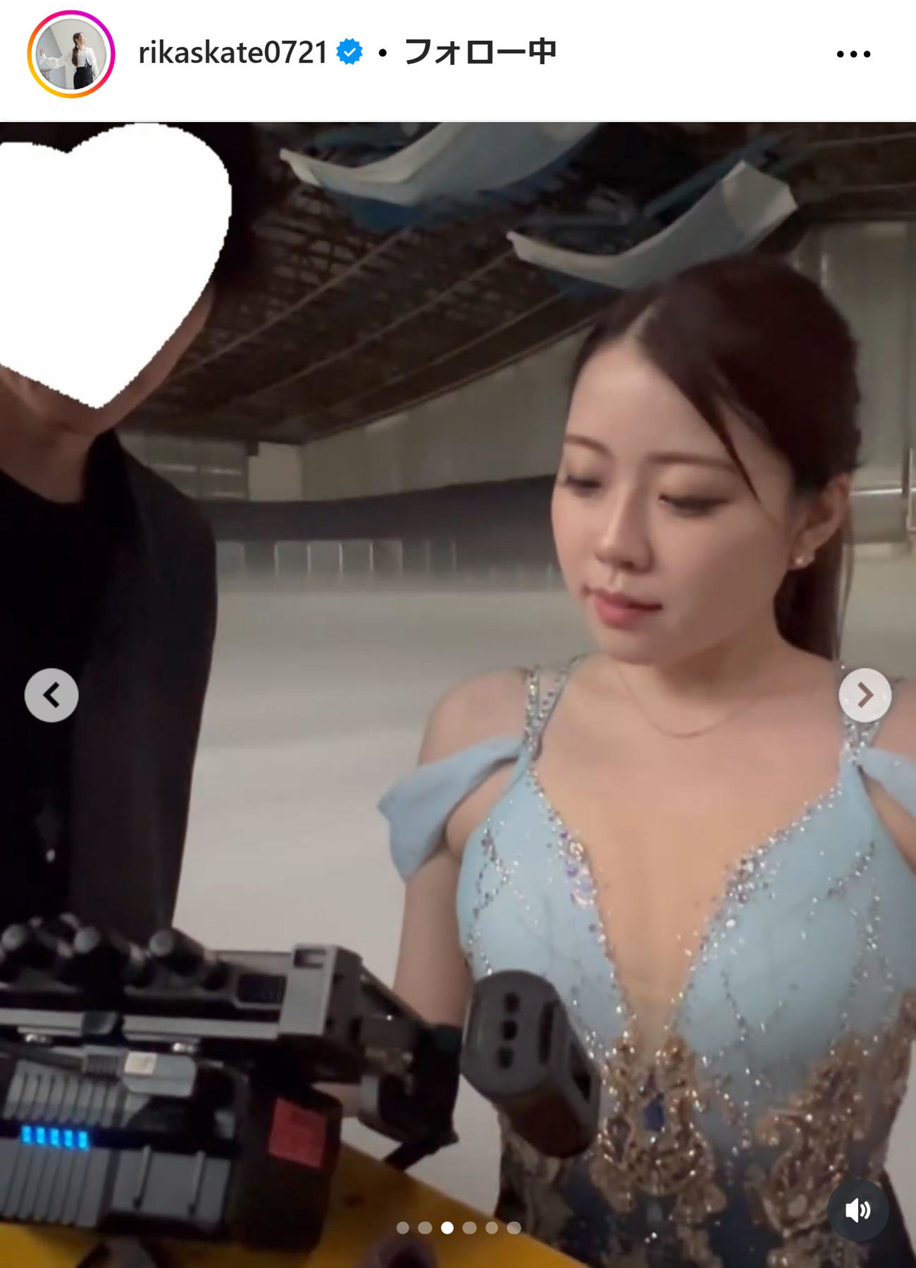 紀平梨花のインスタグラムから