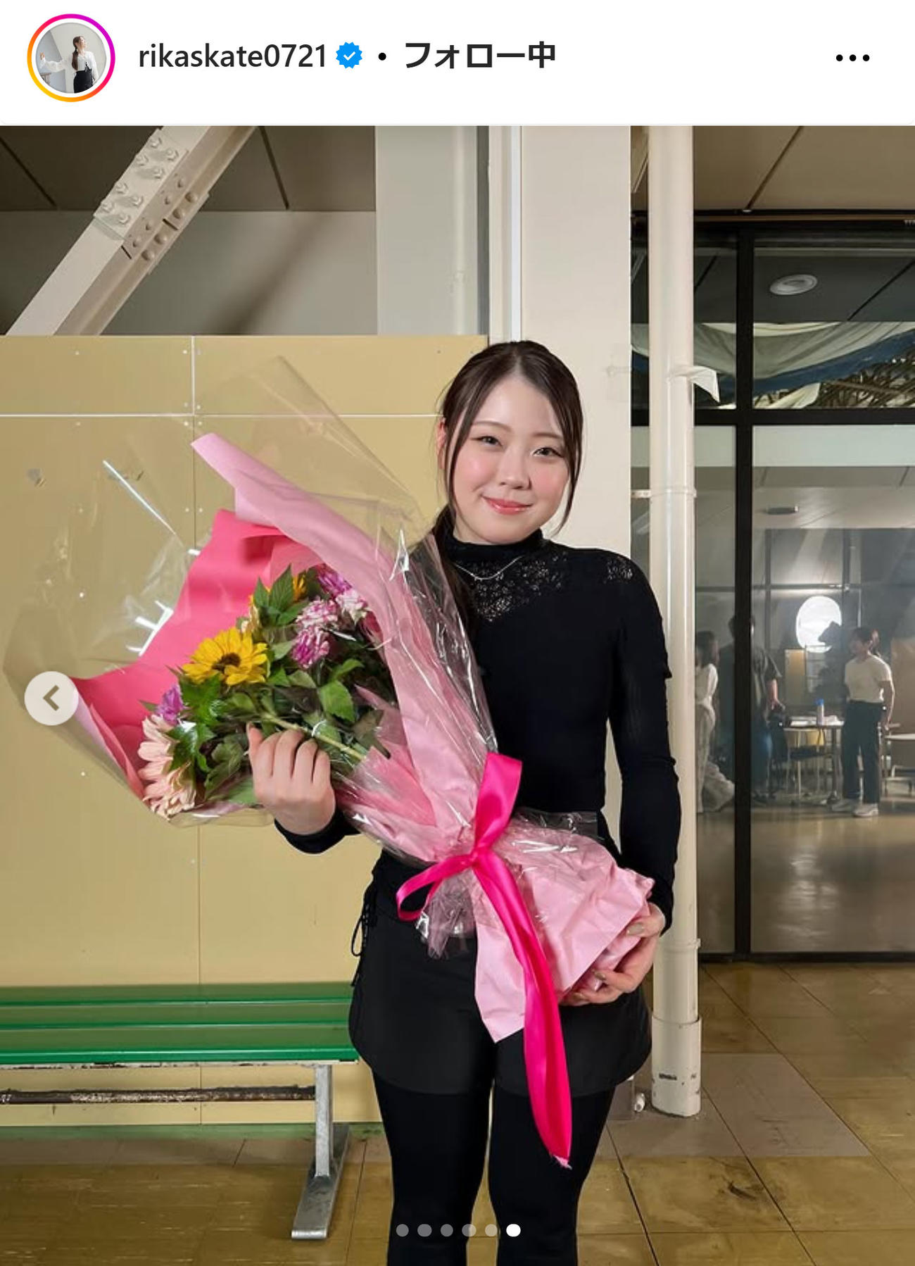 紀平梨花のインスタグラムから