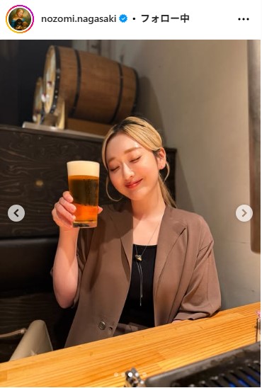 長崎望未さんのインスタグラムから