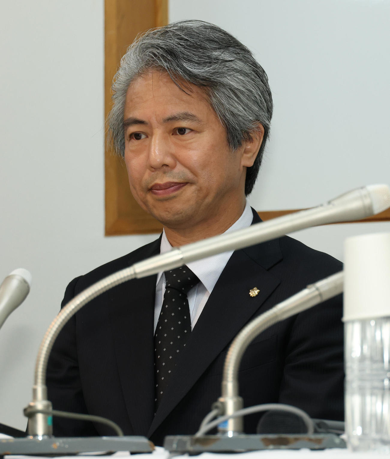 国士舘熊迫副学長（顔）（撮影・中島郁夫）