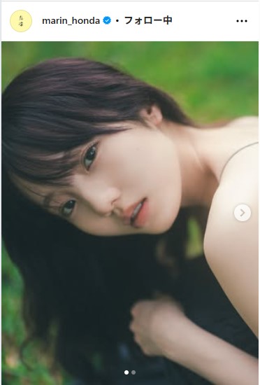 本田真凜のインスタグラムから