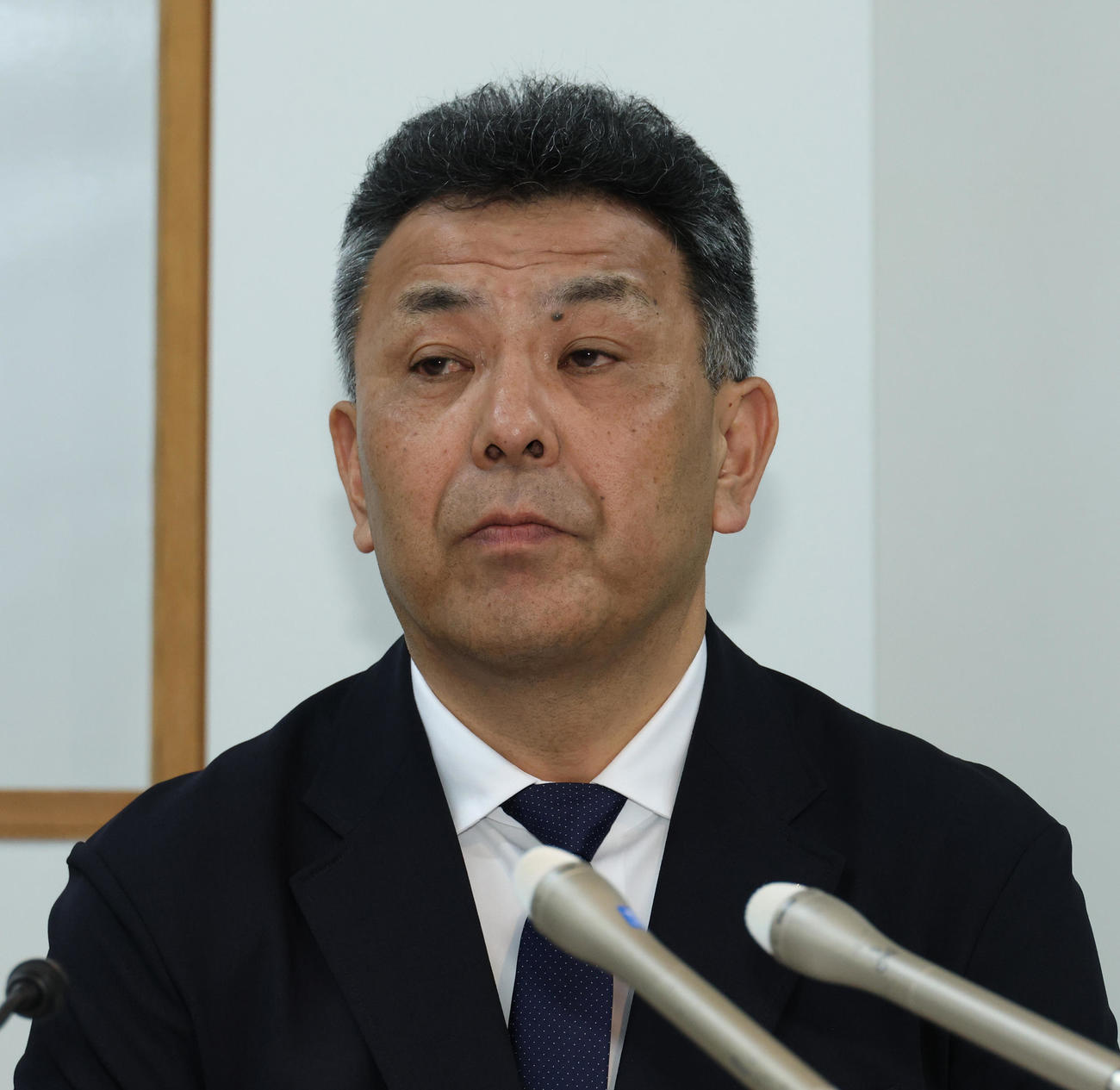 国士舘武井学生部長（顔）（撮影・中島郁夫）