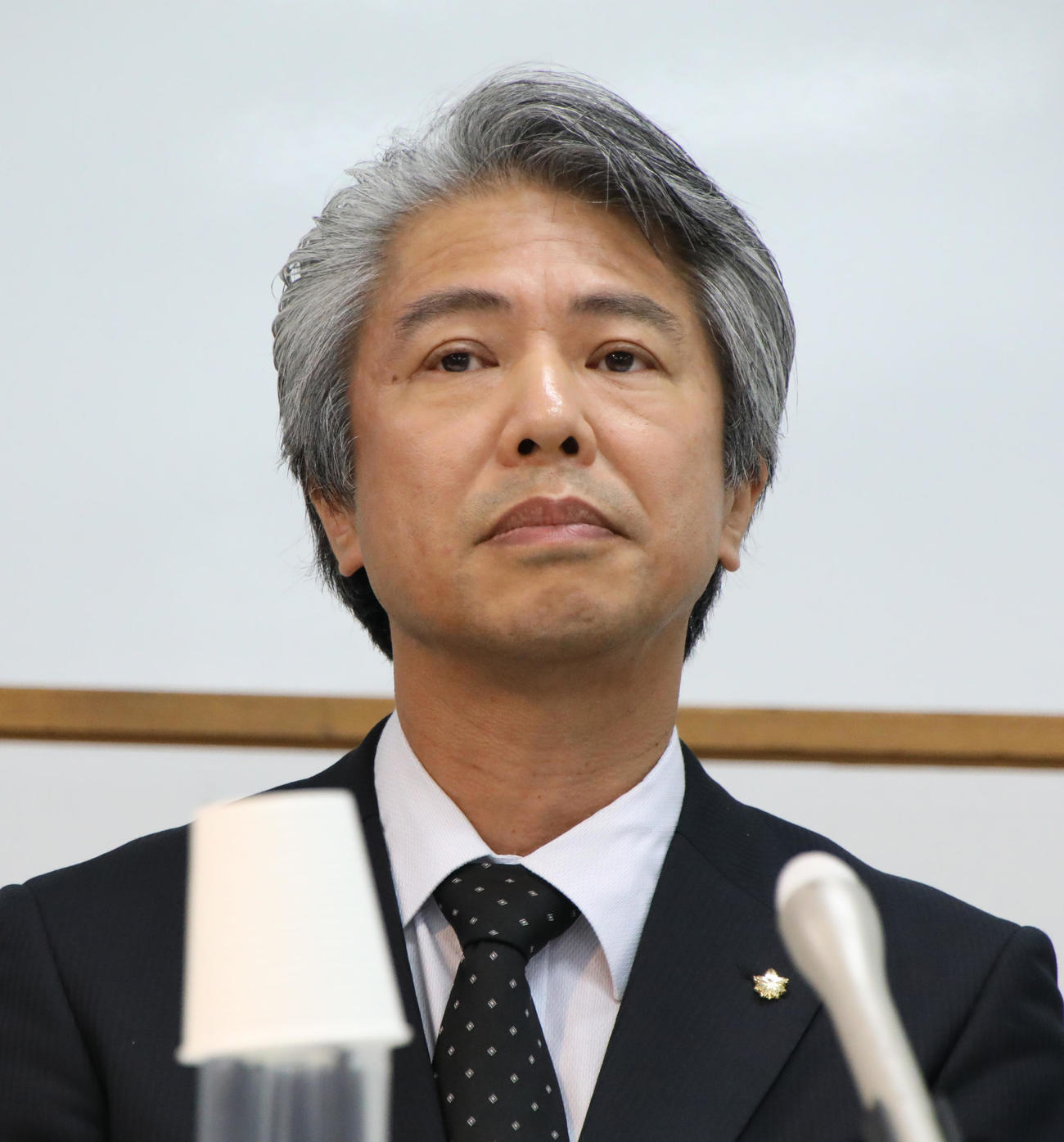 国士舘熊迫副学長（顔）（撮影・中島郁夫）