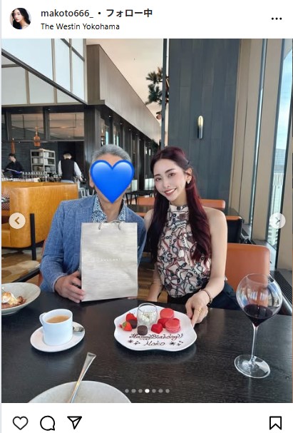南真琴のインスタグラムから