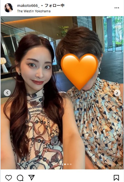 南真琴のインスタグラムから
