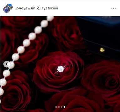大堀彩さんのインスタグラムから