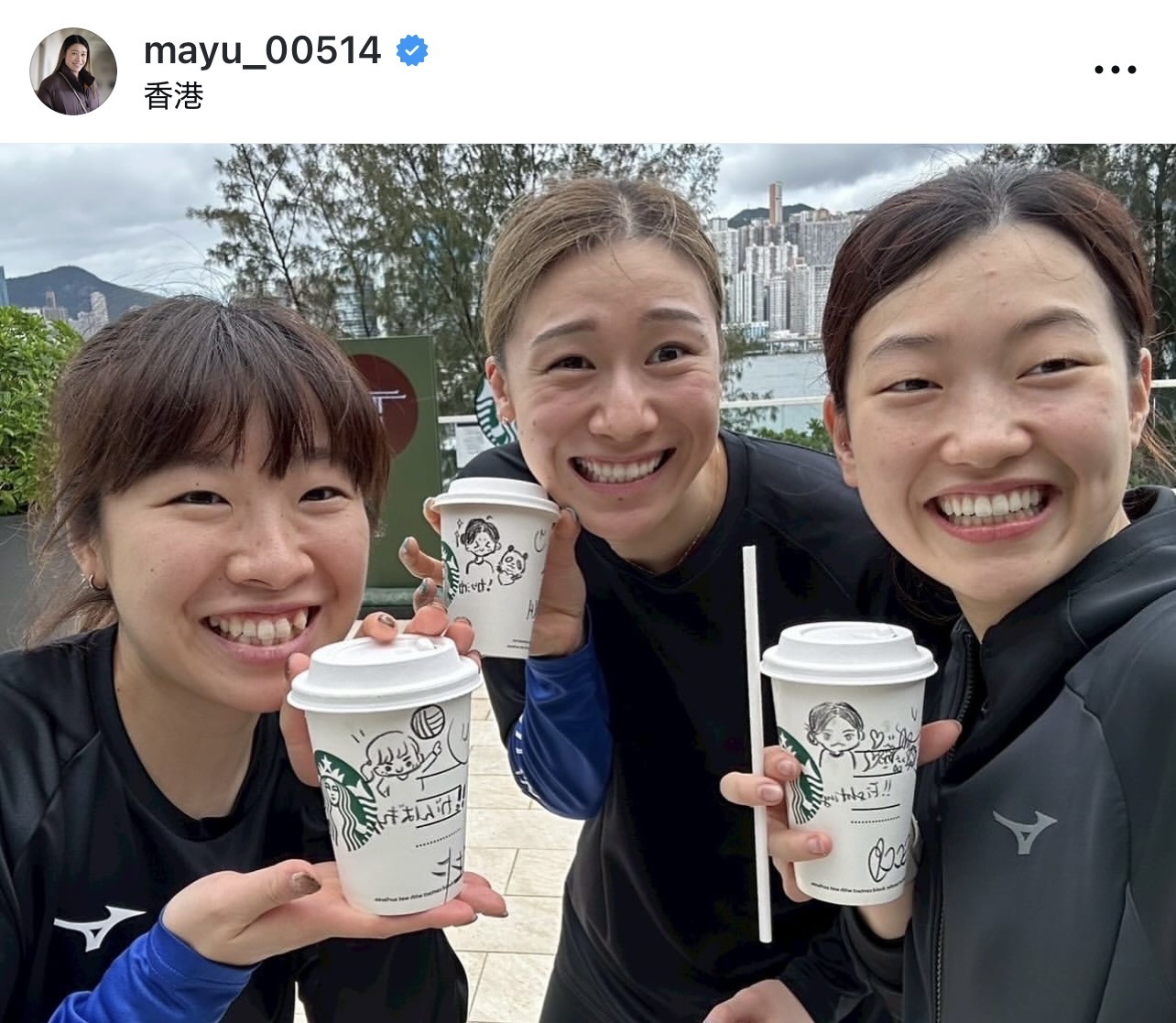 石川真佑のインスタグラムから