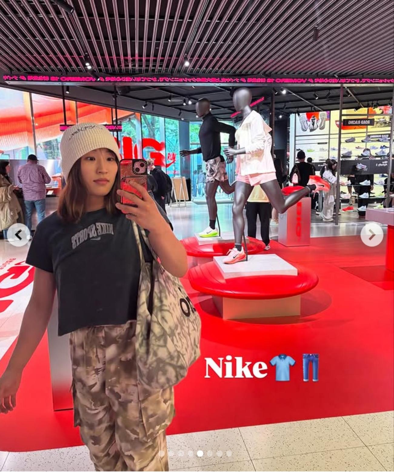 須崎優衣のインスタグラムから