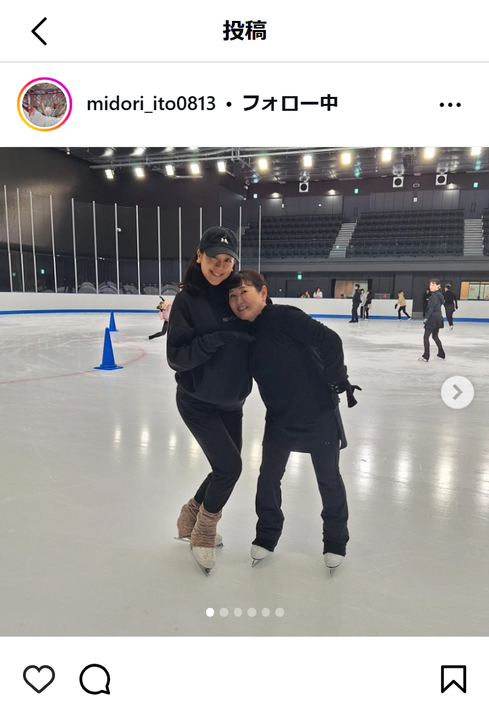 伊藤みどりさんのインスタグラムから