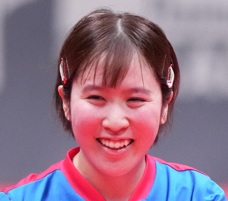 平野美宇（2025年3月撮影）