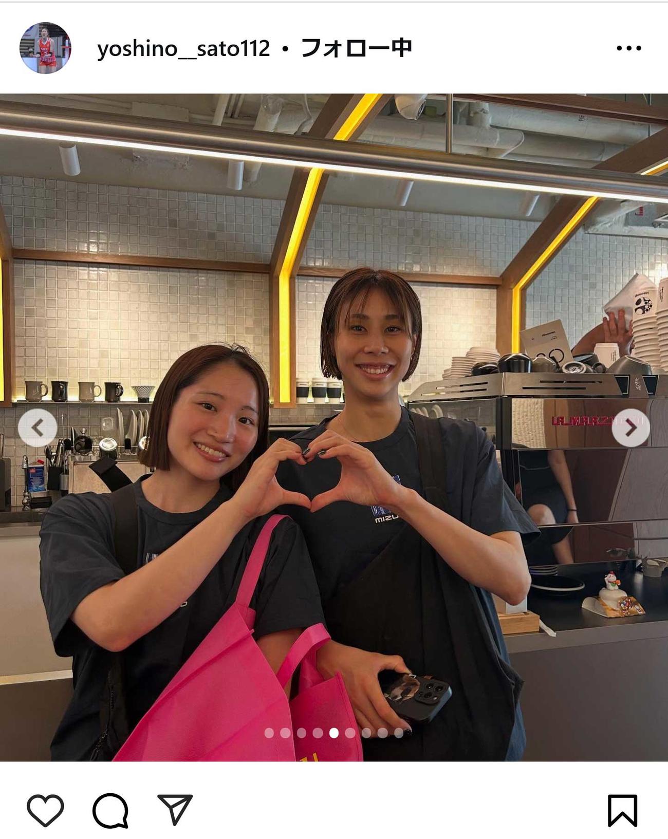 佐藤淑乃のインスタグラムから