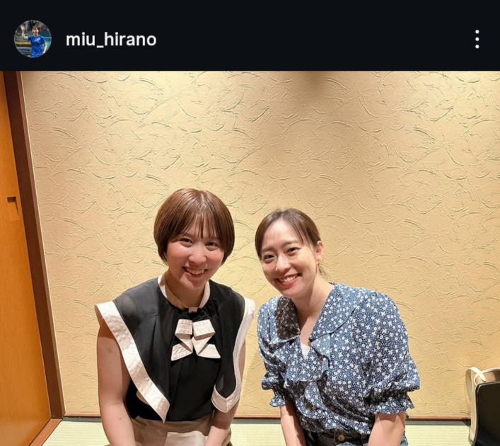 平野美宇のインスタグラムから