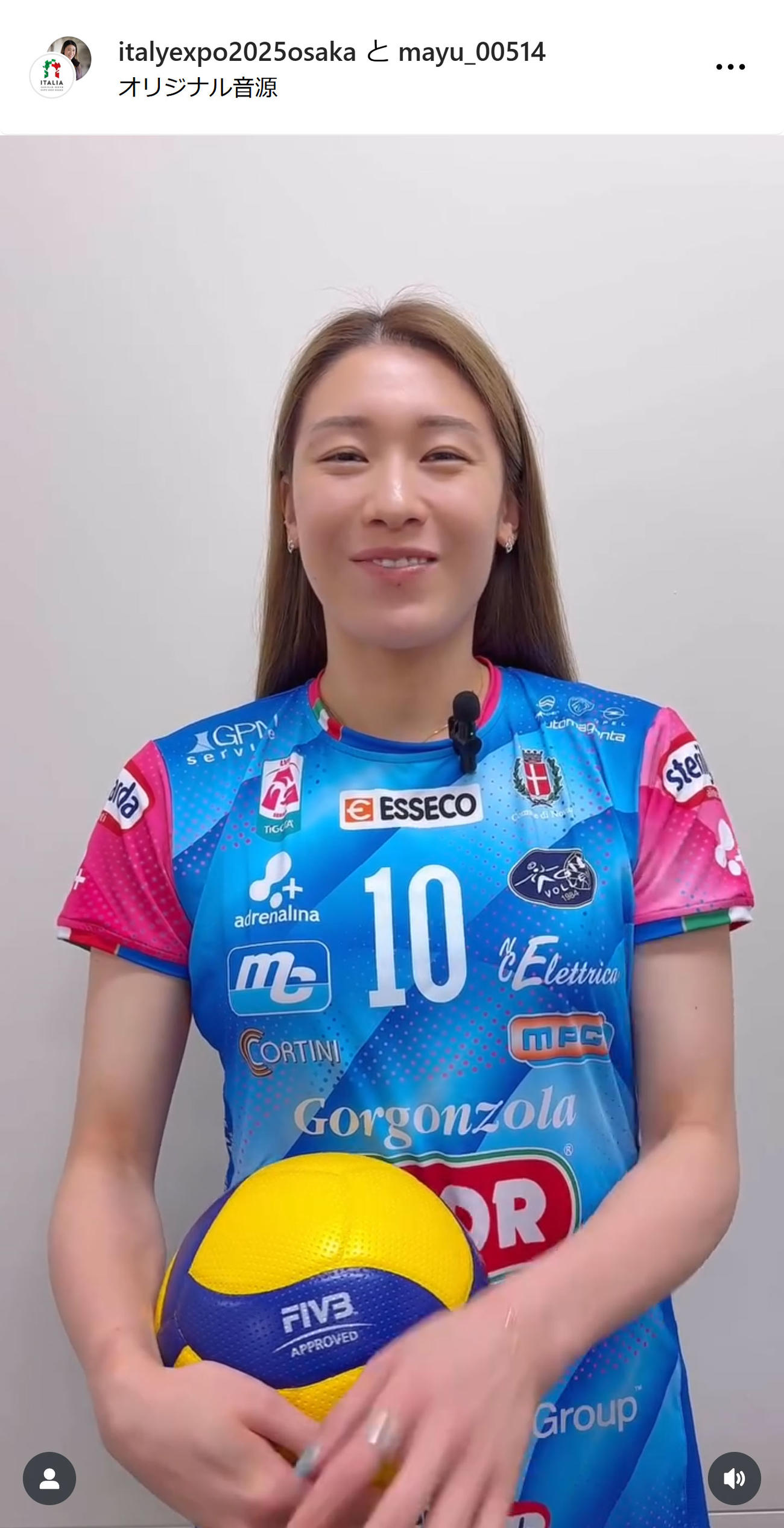 石川真佑のインスタグラムから