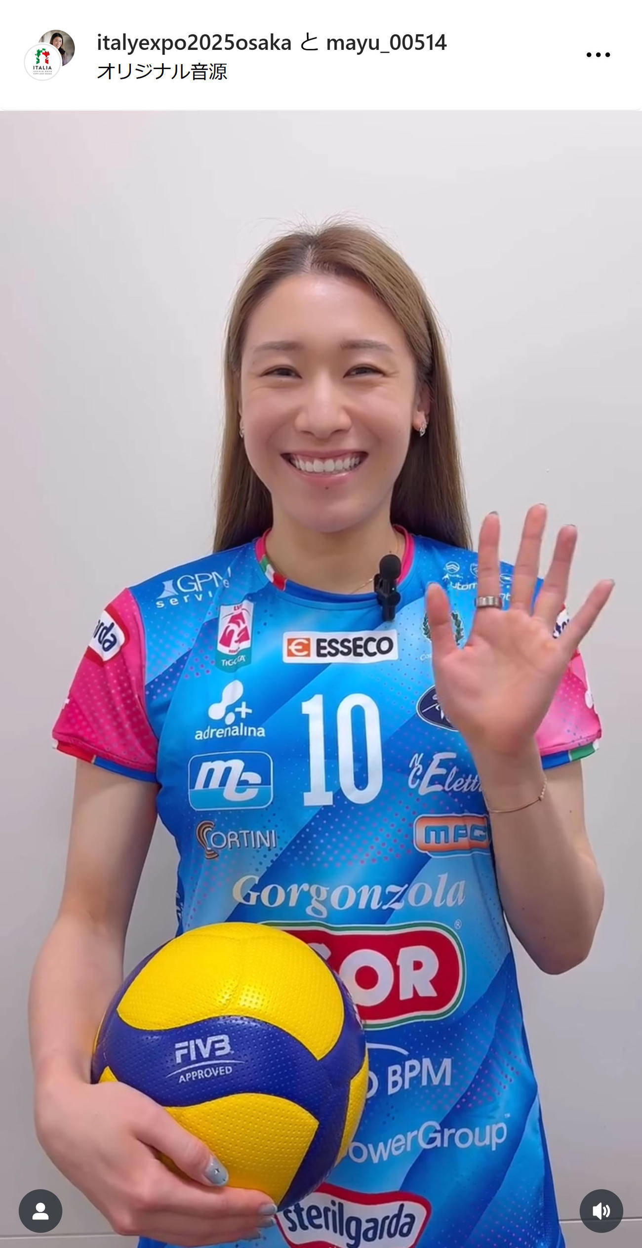 石川真佑のインスタグラムから