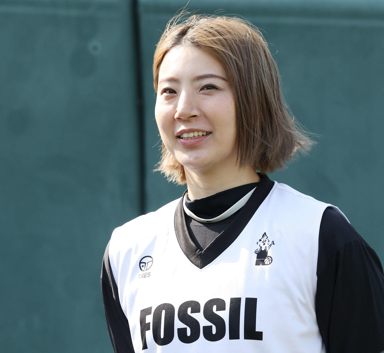 フラッグフットボールのオリンピック強化指定選手に選出された栗原三佳（2025年3月撮影）