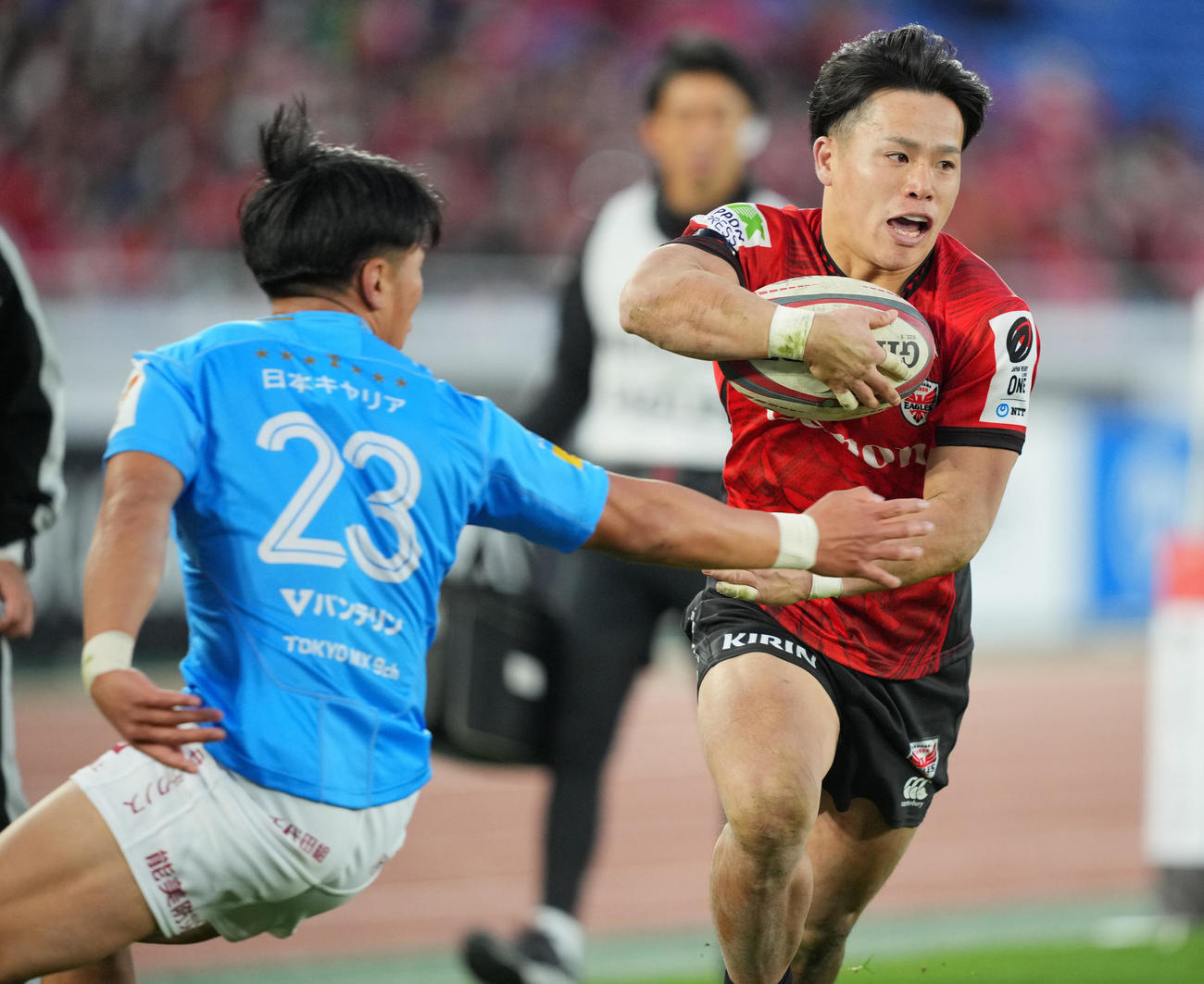 横浜WTB石田吉平（2024年12月撮影）