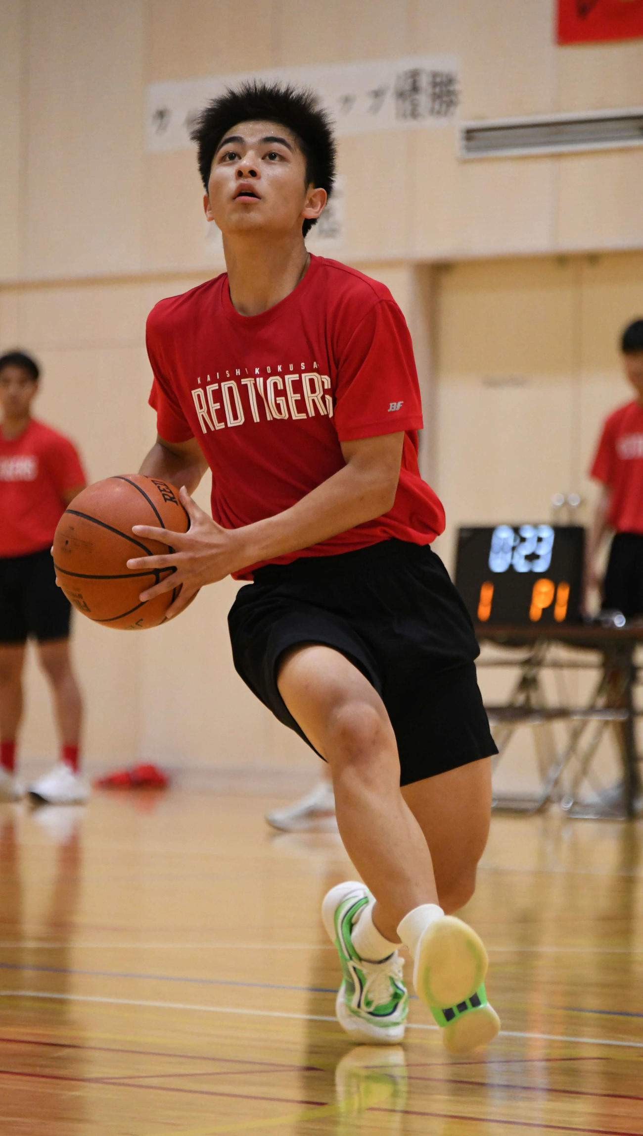 初の代表入りを目指す池田