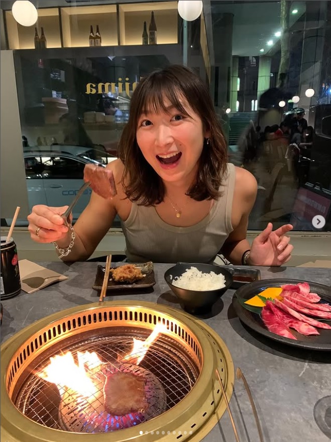 池江璃花子のインスタグラムから