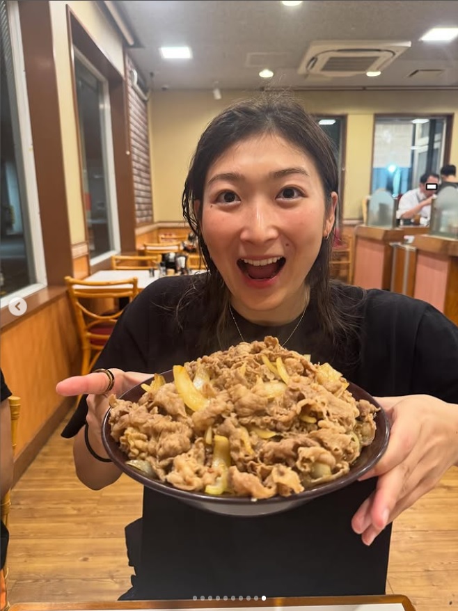 池江璃花子のインスタグラムから