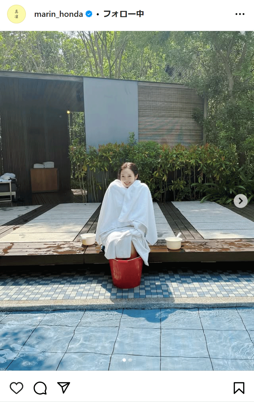 本田真凜さんのインスタグラムから
