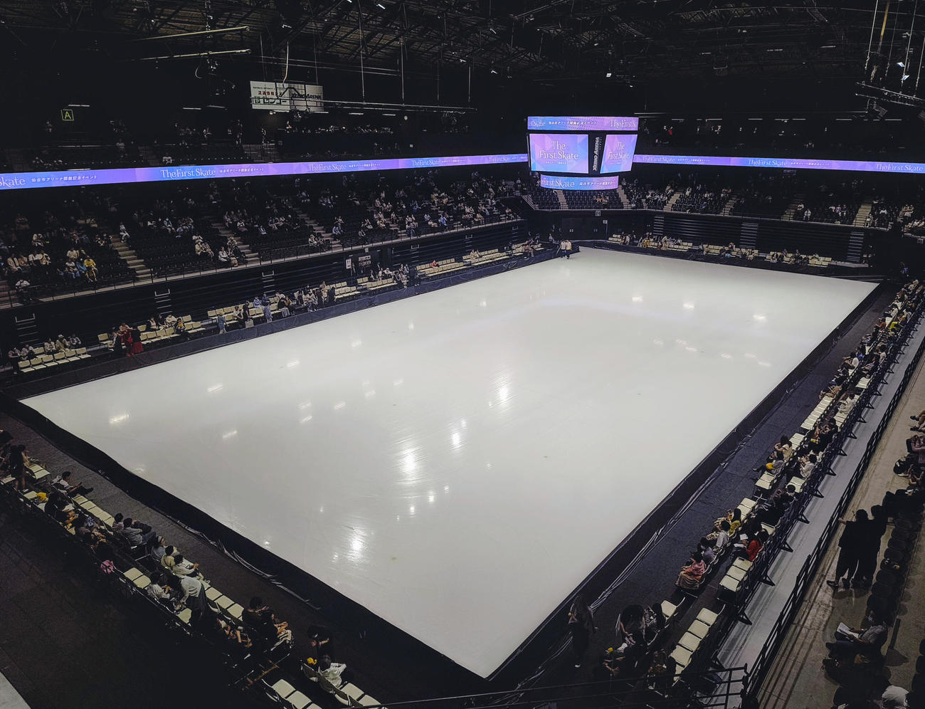フィギュアスケートのアイスショー「The First Skate」が開館記念として行われた仙台市アリーナ／ゼビオアリーナ仙台
