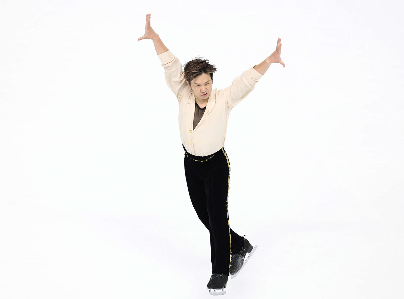 「The First Skate」で演技を見せる本田（撮影・増田悦実）
